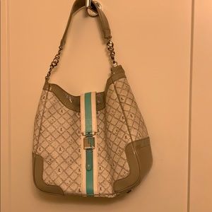 L.A.M.B. Gwen Stefani Shadow Print purse